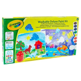 Crayola Washable Deluxe Paint Kit