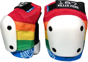 187 Slim Knee Pads L-Rainbow