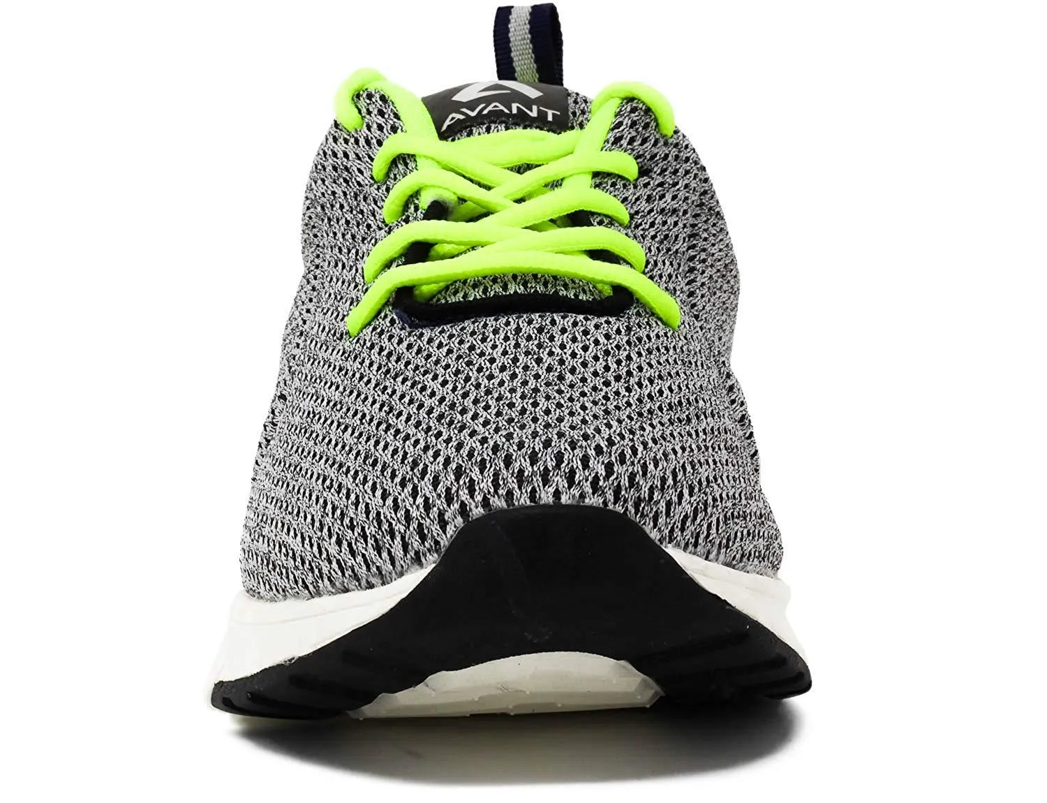 Avant Men's Hex Sports Running Shoes - Grey/Neon Green