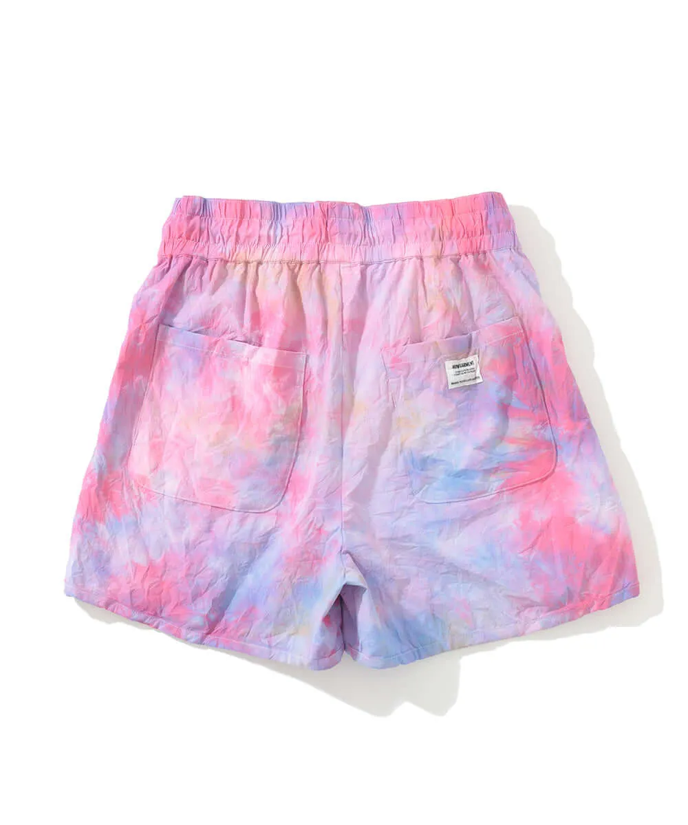 Banned Tye dye Stretch Shorts | WOMEN