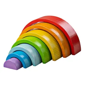 BIGJIGS - Wooden Stacking Rainbow Small