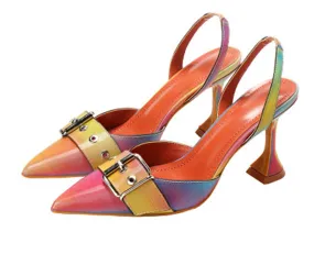 Brighten Your Day Rainbow High Heels