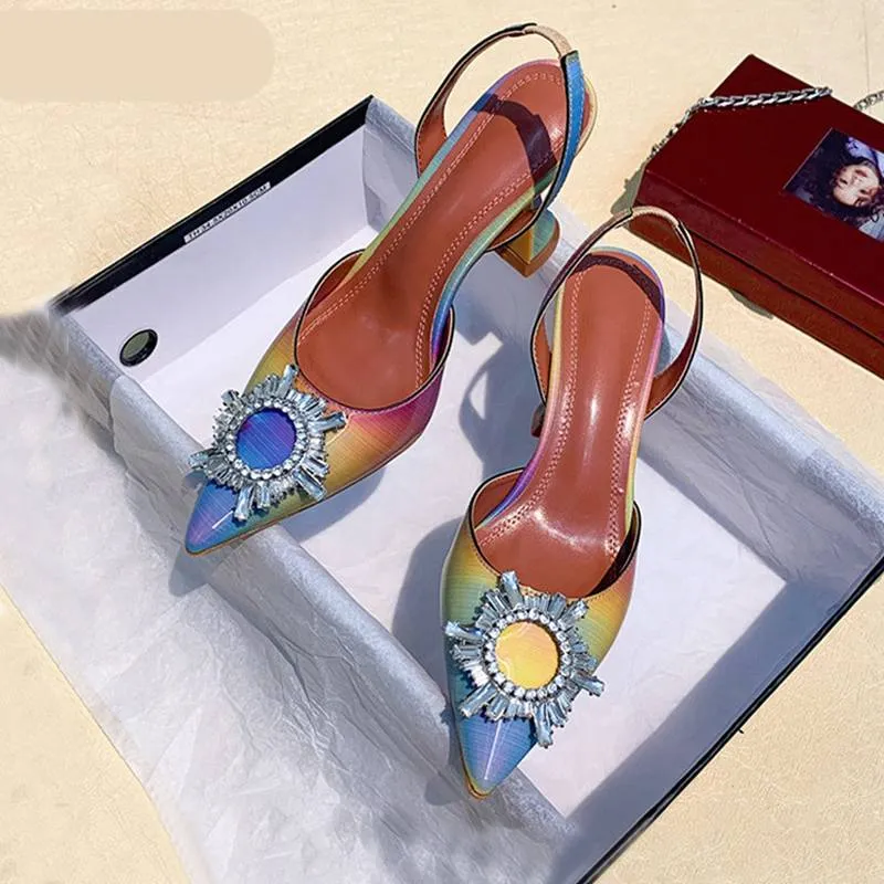 Brighten Your Day Rainbow High Heels