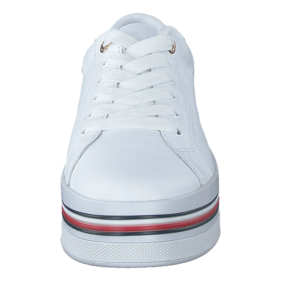 Corporate Flatform Cupsole White