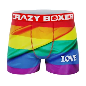 CRAZYBOXER Pride Breathable Soft Men's Boxer Briefs