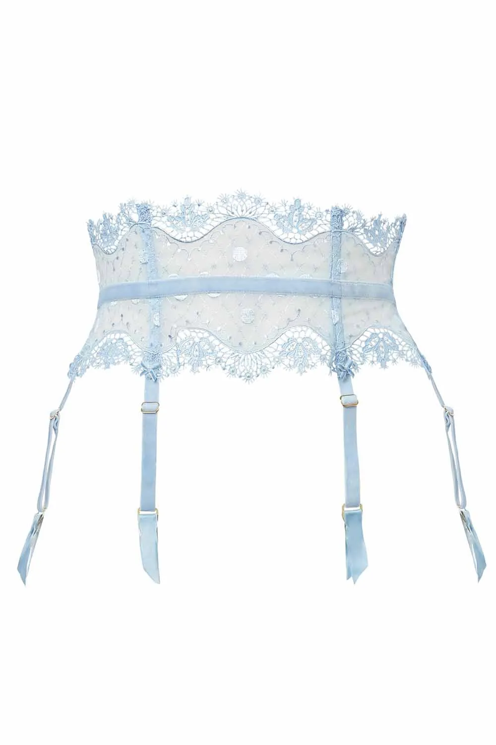 Dita Von Teese Vedette Ice Blue Suspender