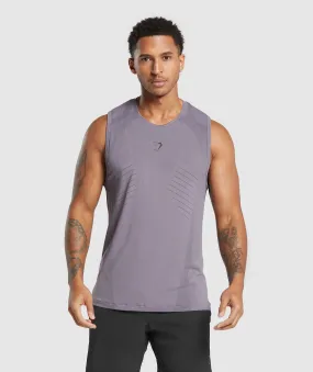 Gymshark Apex Seamless Tank - Fog Purple/Greyed Purple