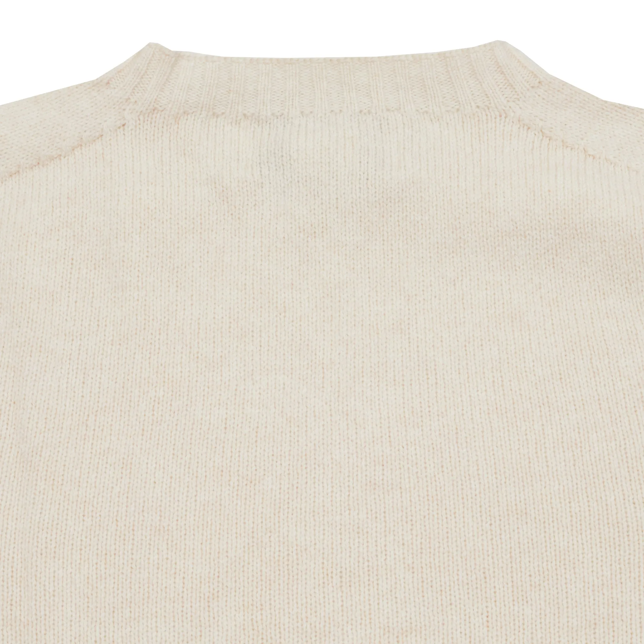 Harley Lambswool Jumper in Almond