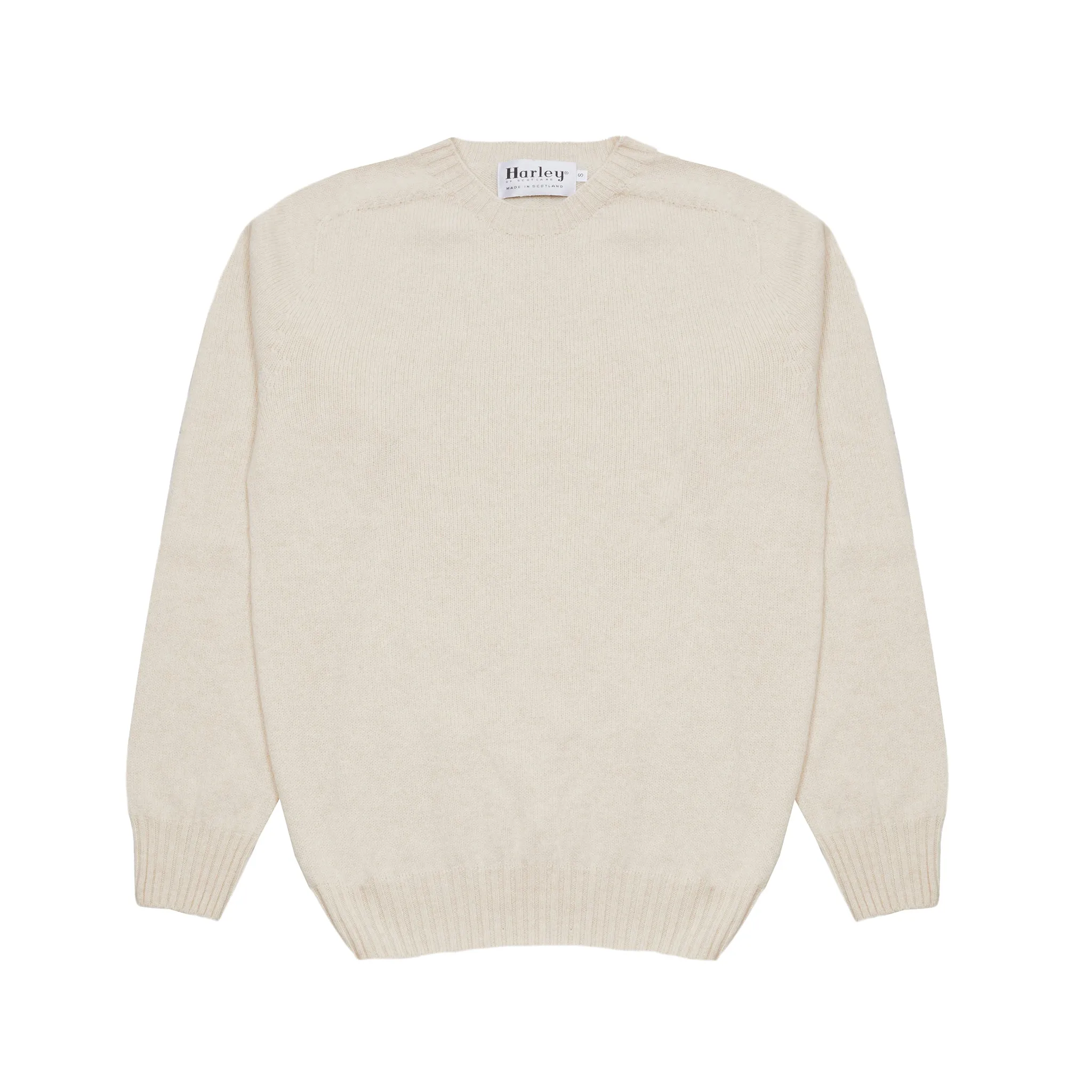 Harley Lambswool Jumper in Almond