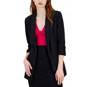 INC International Concepts Women's Menswear Blazer Black XXL