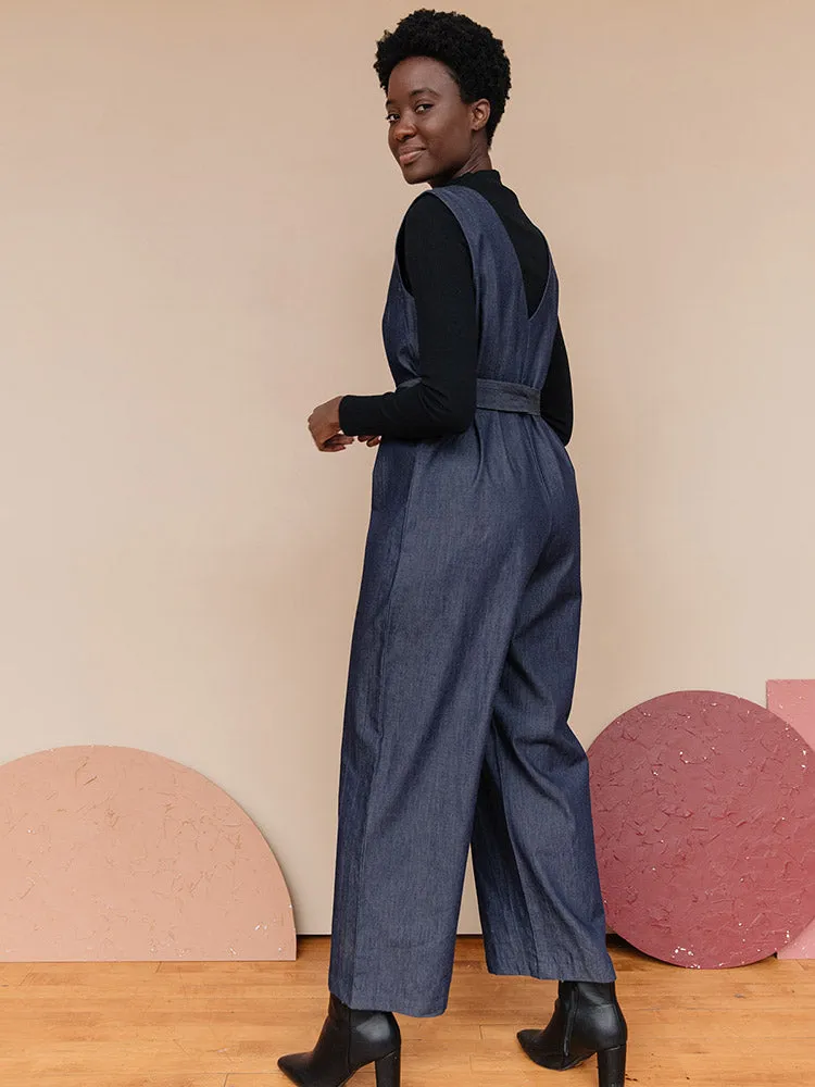 Jaipur Denim Jumpsuit - Blue Denim