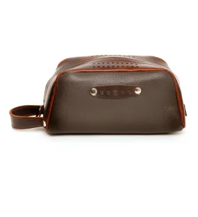 KONA travel bag brown 2 tone