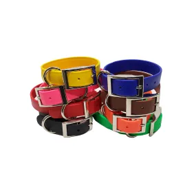 LCS Leather Feel Collar, 1in D-Ring