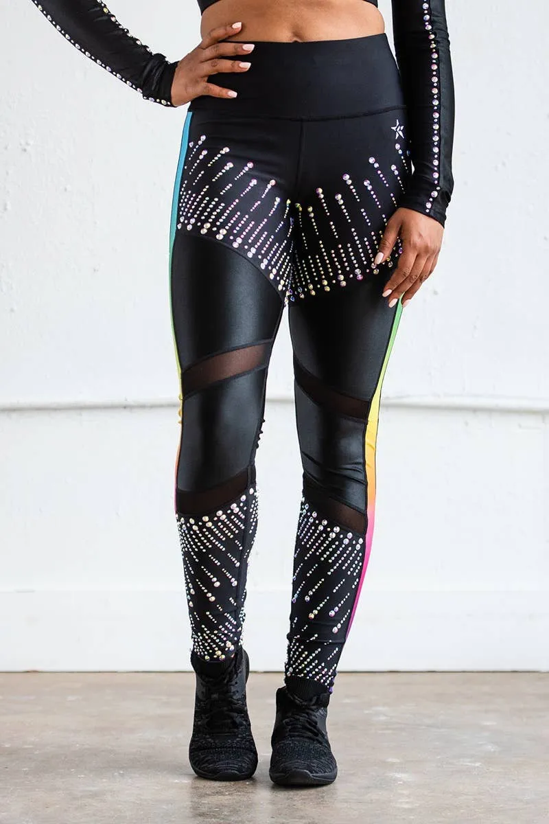 Legendary Legging in Rainbow Crystal Burst