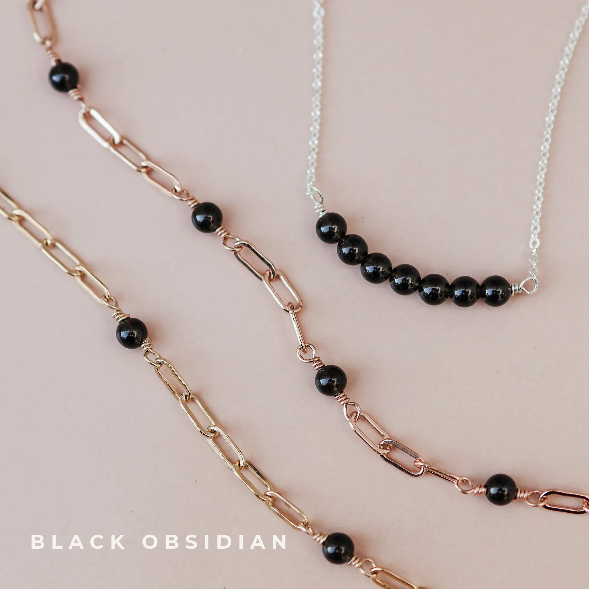 Maria • Stacked Gemstone Necklace