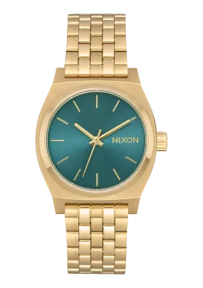 Medium Time Teller - Light Gold / Turquoise