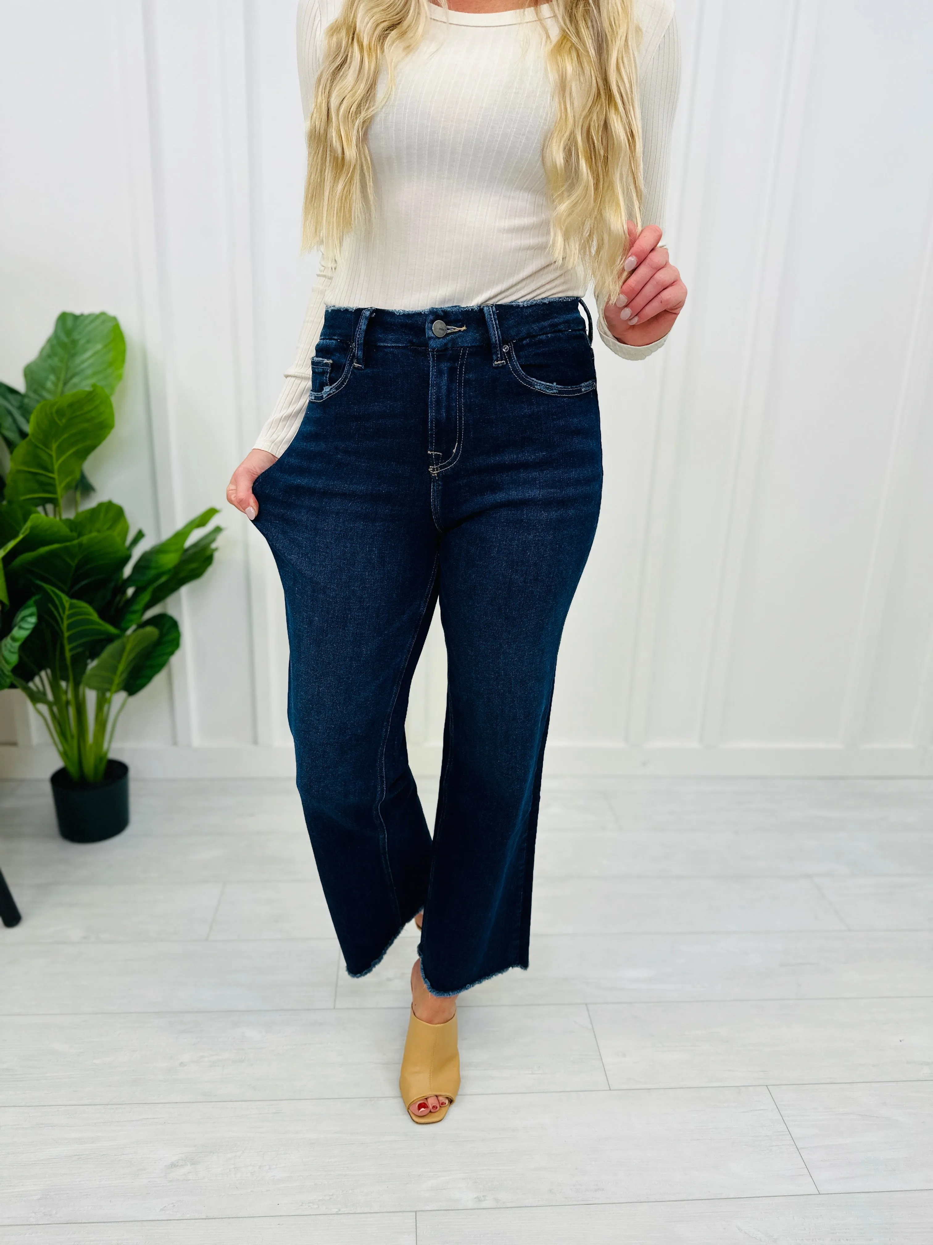 Mica Denim REG/CURVY Just Wanna Have Fun Wide Leg Jeans