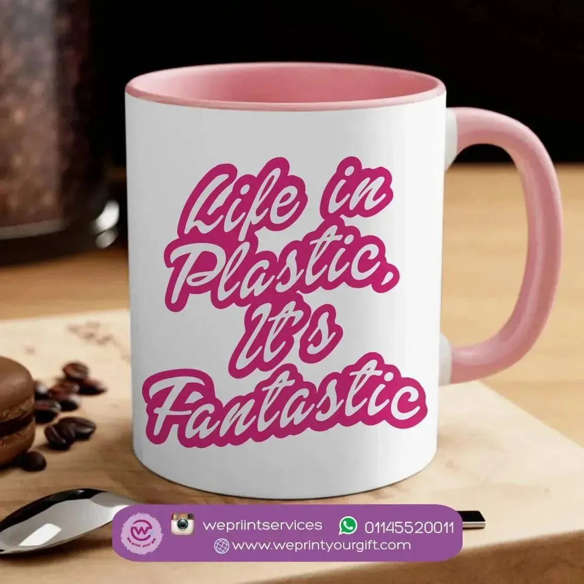 Mug-Colored Inside- Barbie