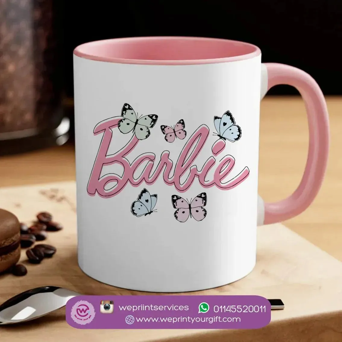 Mug-Colored Inside- Barbie