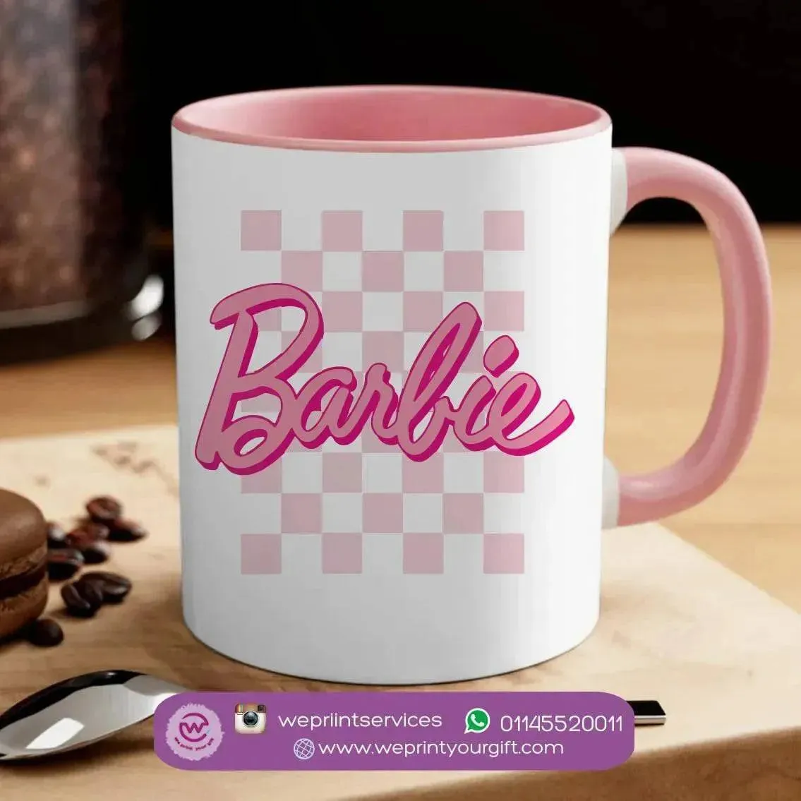 Mug-Colored Inside- Barbie