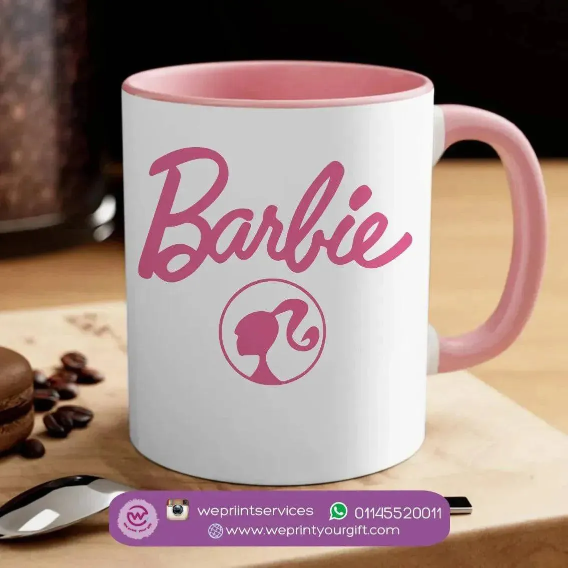 Mug-Colored Inside- Barbie