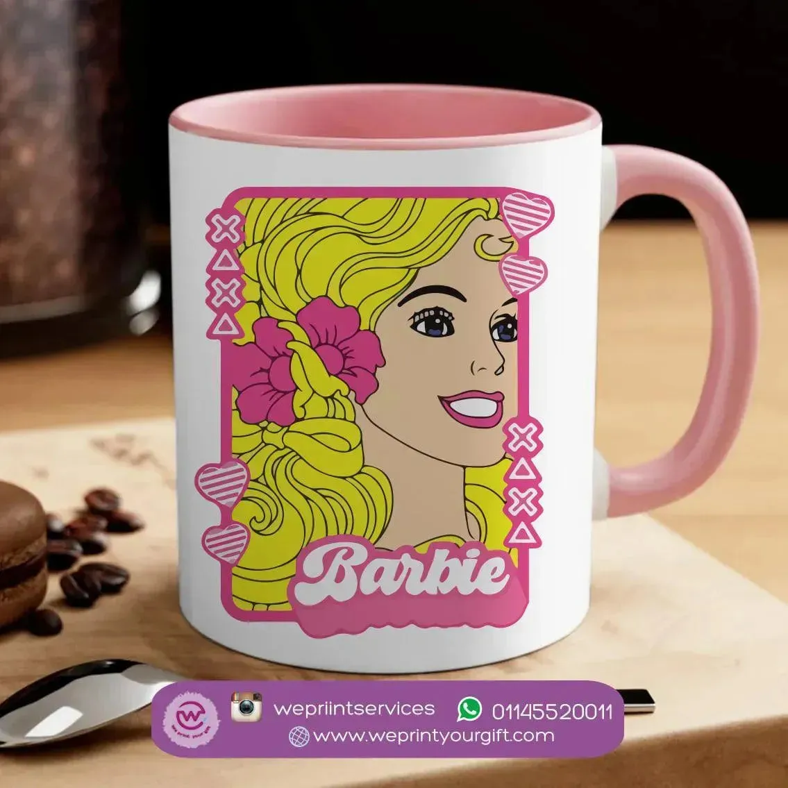 Mug-Colored Inside- Barbie