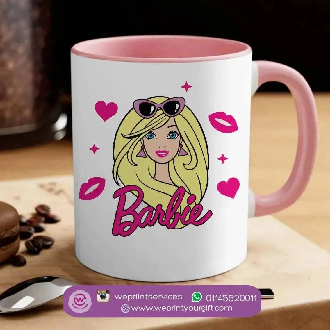 Mug-Colored Inside- Barbie