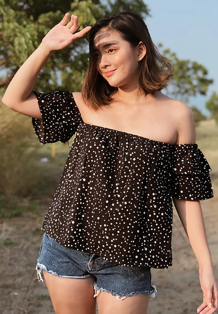 off-shoulder top