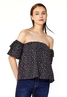 off-shoulder top