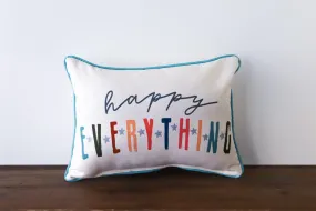 "Happy Everything" Throw Pillow