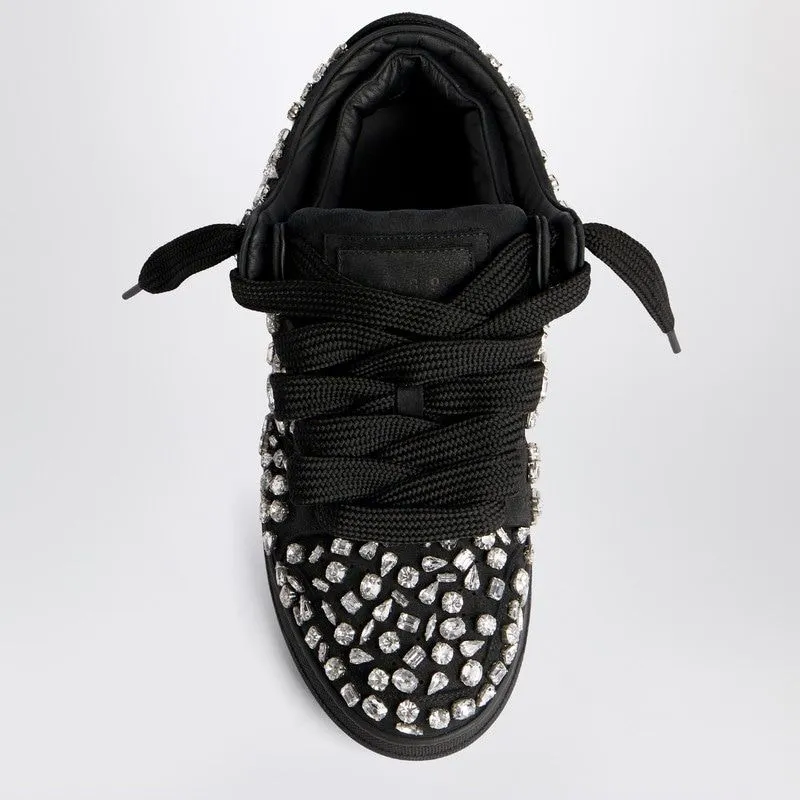 SKATE SNEAKER CRYSTALS BLACK