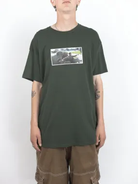 Sour Solution - Whole Ass - Heavyweight Cotton Tee - Forest Green