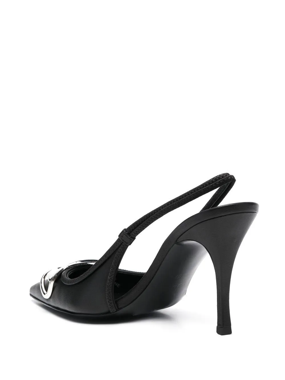 VENUS LEATHER SLINGBACK PUMPS