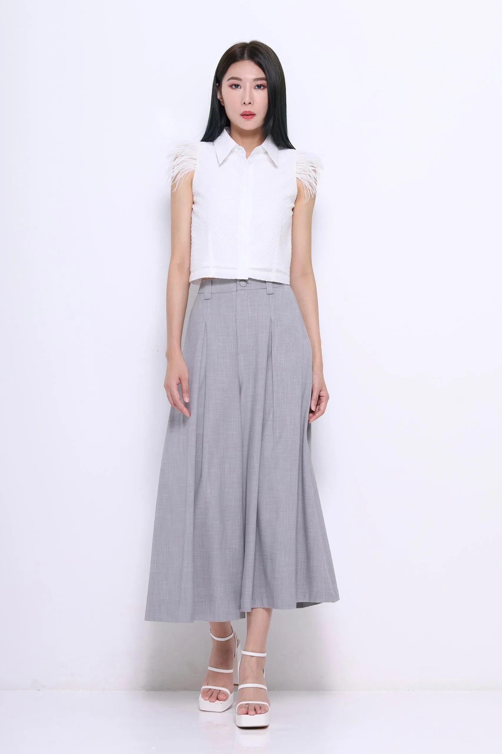 Veron Wide-Legged Culottes