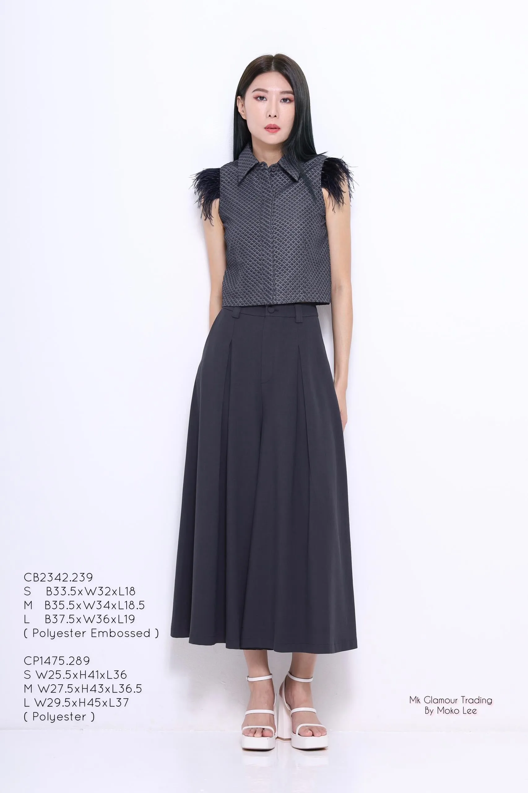 Veron Wide-Legged Culottes