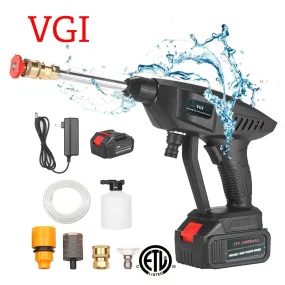 VGI 25V 30Bar Cordless High Pressure Car Washer Cleaner