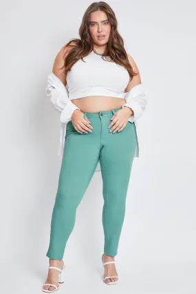 Women´s Plus Hyperstretch Skinny Pants, Sea Green